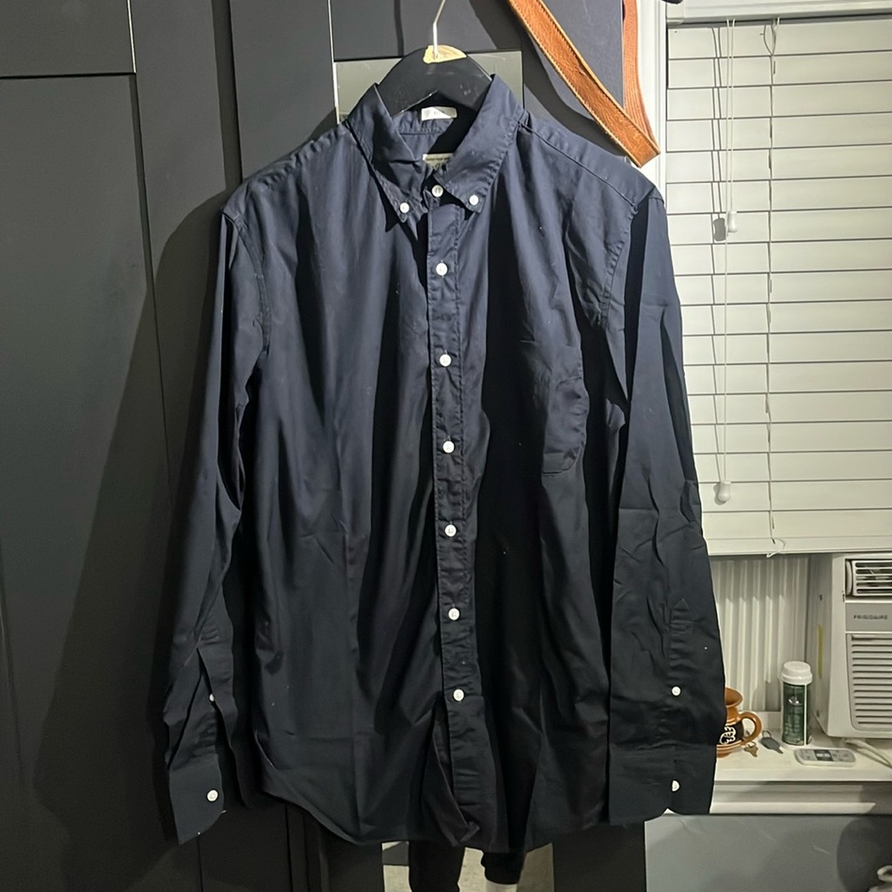 black secret wash shirt in slim